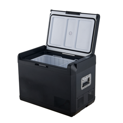 ASMOKE Premium Mini Fridge | 37L Compact Refrigerator with Roll-Bond Evaporator & Internal Light.