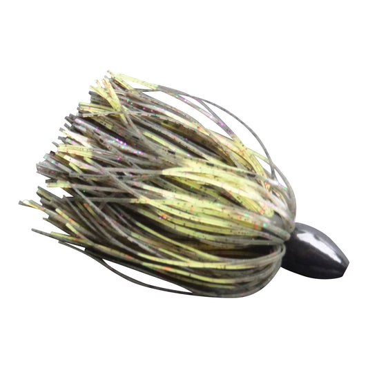 Vike 11/4 oz Skirted Microjig in Candy Craw.