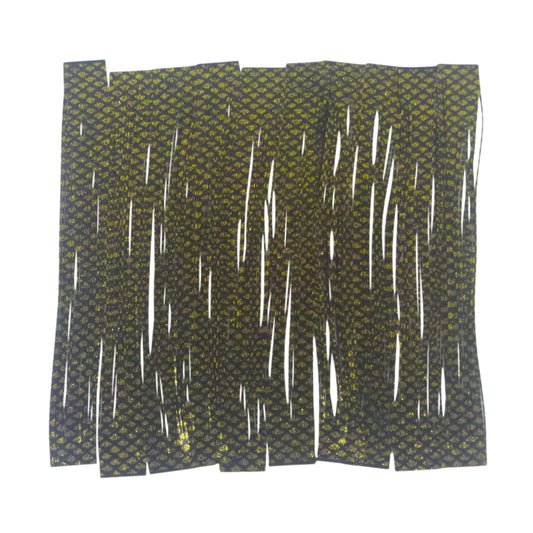 Artizan 22 strand silicon skirt, Natural Black Gold, Pack of 20.