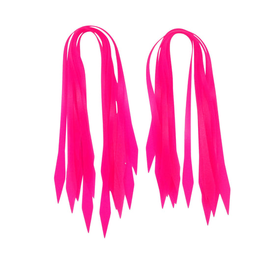 Artizan Silicon Lure Tails, Hot Pink, Pack of 20.