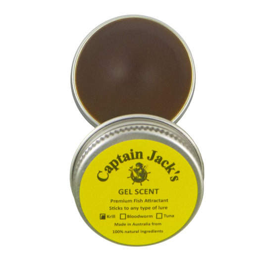 Captain Jack's Gel Scent - Krill, 15 gm Tin.