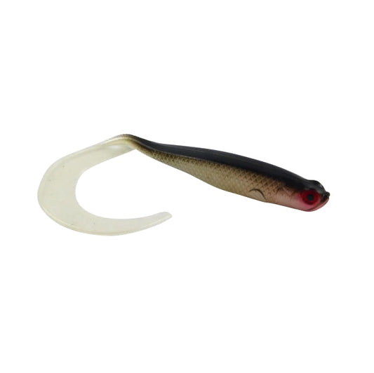 Swimerz 100 mm VTail Soft Plastic Lure, Mullet, 5 pack.