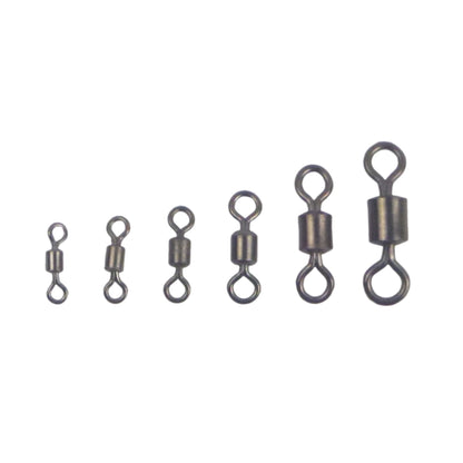 Swimerz Rolling Swivels, Size 2, 15 pack.