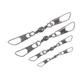 Swimerz Double Snap Barrel Swivels, Size 2, 10 pack.