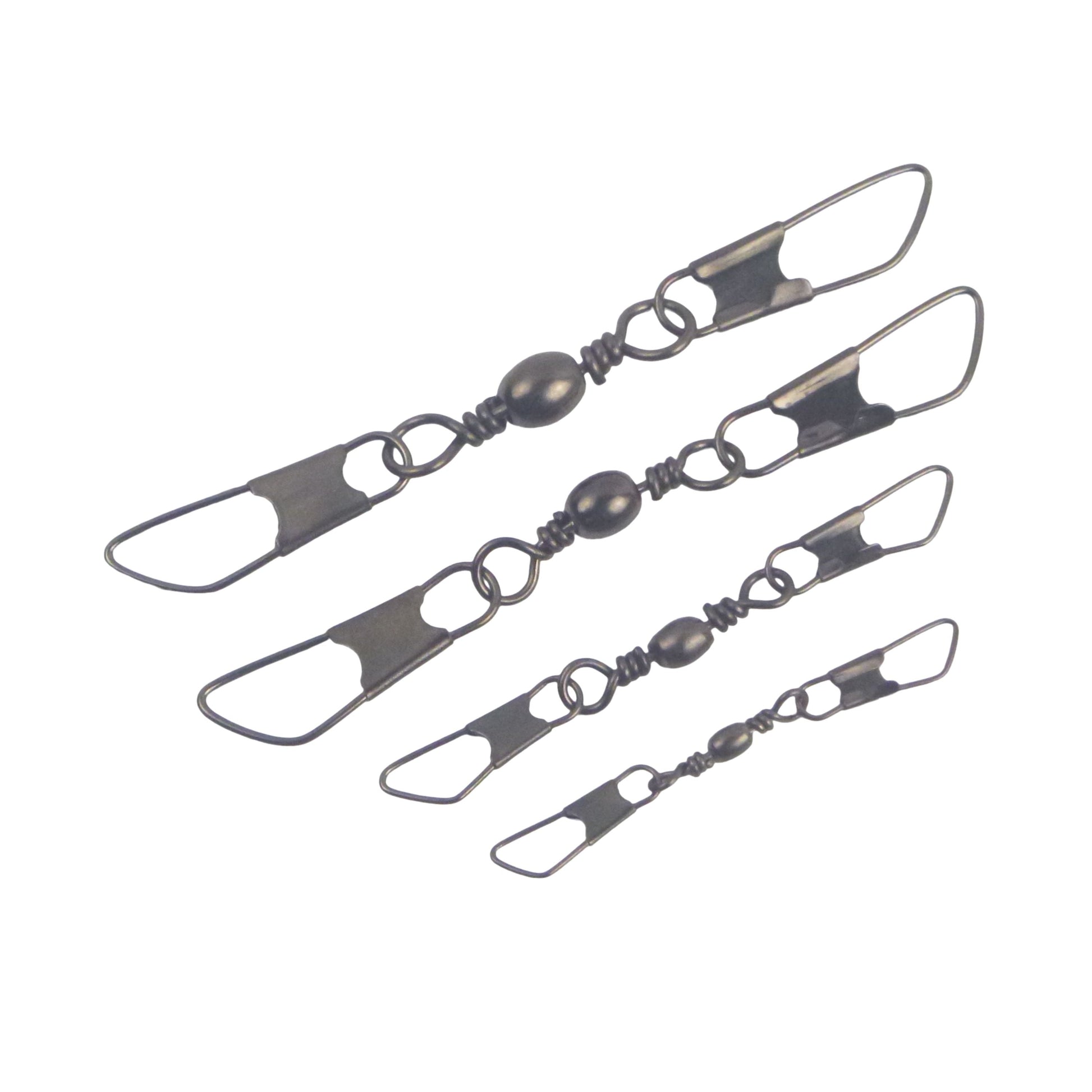 Swimerz Double Snap Barrel Swivels, Size 2, 10 pack.