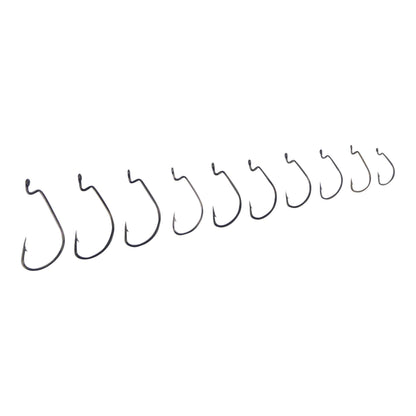 Swimerz 1/0 Wide Gape Worm Hook 15 Pack.