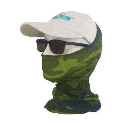 BSTC Head Socks, Camo Bush Green.