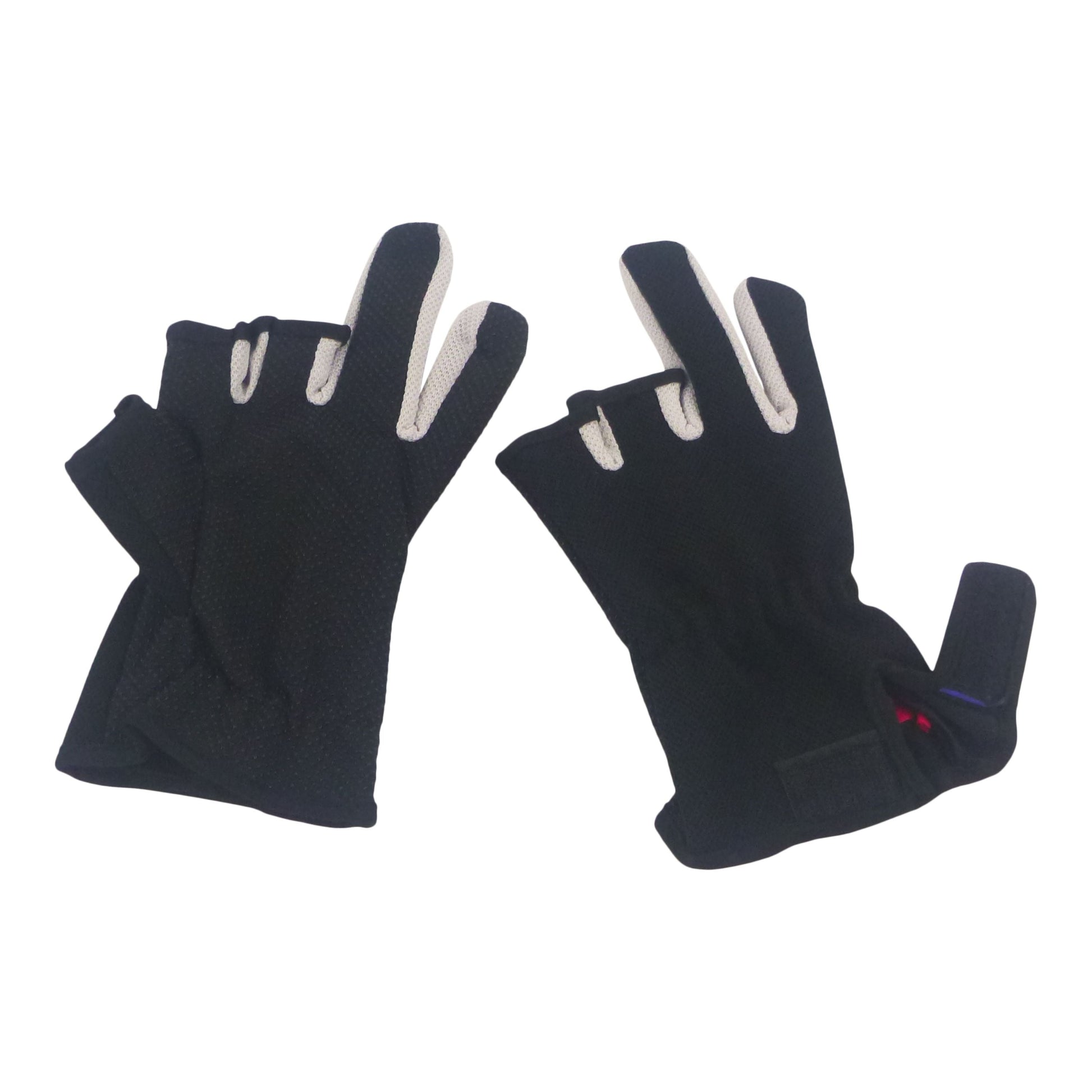 BSTC 3 Finger Gloves, Black.
