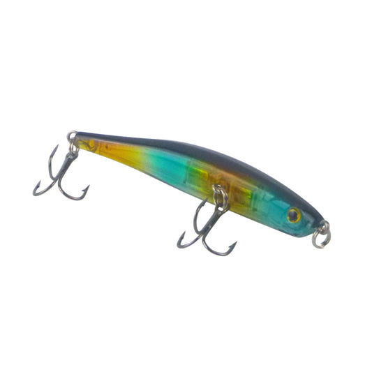 Toppu Mizzu Sidewinder, Bent Minnow, 95mm, Blue Water.