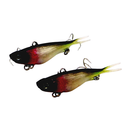 Swimerz 95mm Soft Vibe, Red Gill, 2 pack.