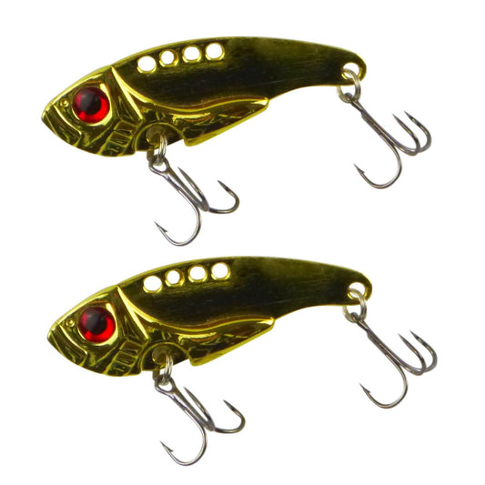 Finesse Metal Blade, Gold Flash, 55mm, 2 Pack.