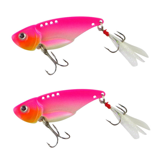 Finesse Feather Blade Aqua Pink, 55mm, 2 Pack.