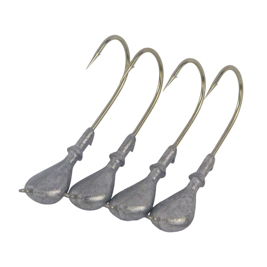 Artizan Flat Eye Jigs, 1/2oz, 4 pack.
