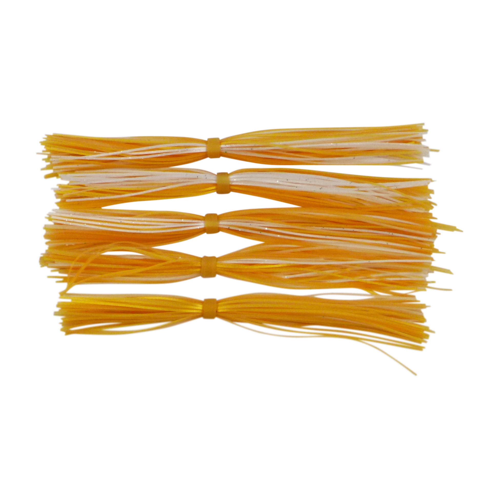 Dekoi Chatterbait Lure Skirts, Gold Shine.