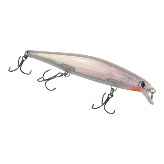 Finesse 'Chudan' 110mm Sinking/Diving Minnow, Ghost Flash.
