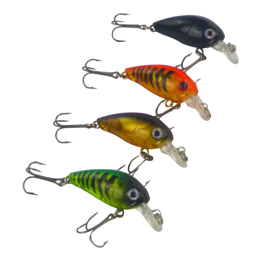 Finesse Chisana Crankbait, Opaque Gold, 45mm.