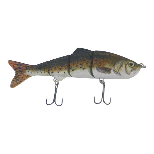 Finesse Naturals 4 Segment Swimbait, 110mm, Perch.