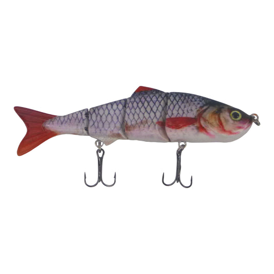 Finesse Naturals 4 Segment Swimbait, 110mm, Mullet.