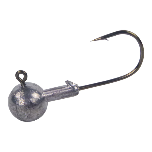 Swimerz Round Jig Head, 3/16 oz #1 Hook, 12 pack.