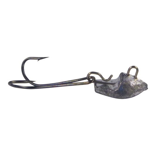 Swimerz 10gm Arrowhead Jig Head, 3/8oz, Lead, Qty 12.