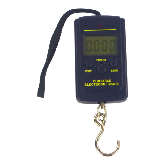 Rig Ezy Portable Electronic Scales, 40kg Capacity.