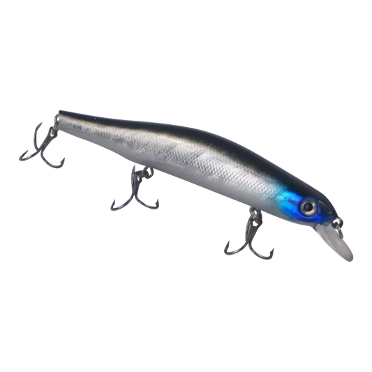 Finesse MK10 Diving Lure, 125mm, Silver Blue.