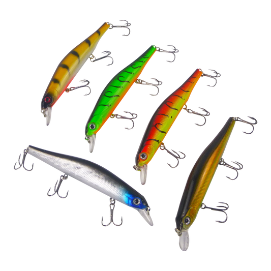 Finesse MK10 Diving Lure, 125mm, Green Flash.