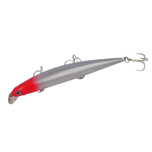 Finesse LW12 Shallow Diving Twitch Bait 120mm, Fright Blush.
