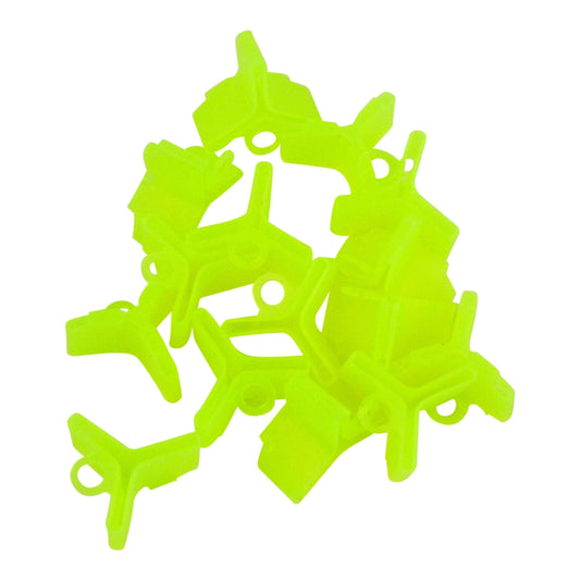 Rig Ezy Green Treble Cover, size #1, 15 pack.