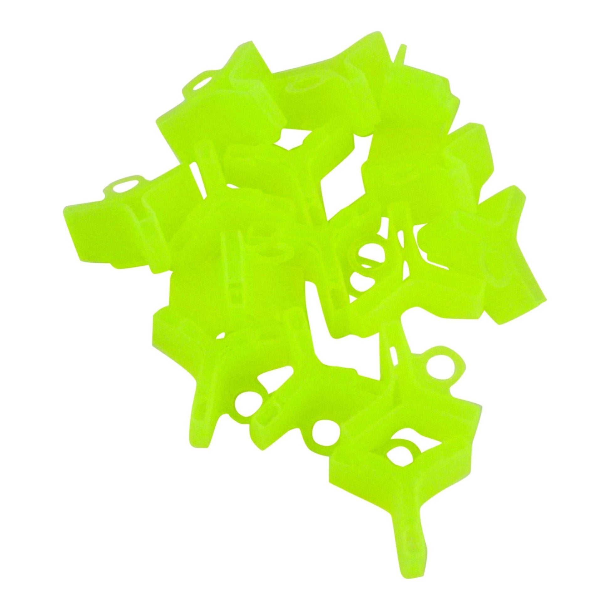 Rig Ezy Green Treble Cover, size #2, 15 pack.