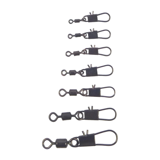 Swimerz Rolling Swivel w Interlock Snap, Size 2, 35 pack.