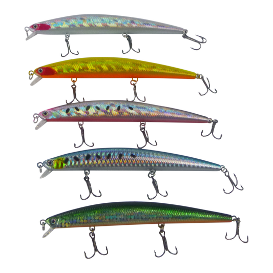 Finesse MK21 Shallow Diving Lure, 130mm, Gold Flash.