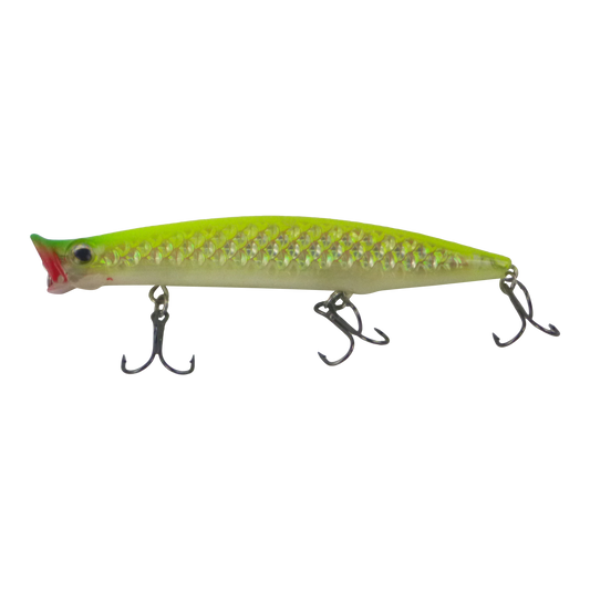 Toppu Mizzu Cupface Popper, 110mm, Chartruese Hex.