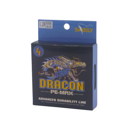 Samdely Dracon X4 Braid, Dark Green, #0.4, 6lb, 300Mtr.