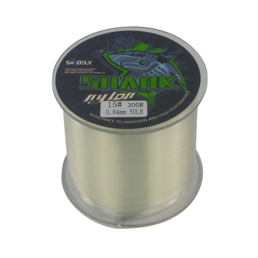 Samdely Shark Mono, Clear, #2.0, 8lb, 300Mtr.