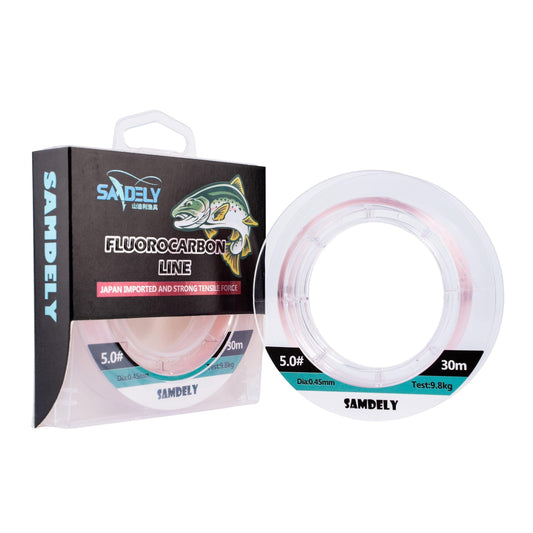 Samdely Pink Fluorocarbon, #6.0, 20lb, 30Mtr.