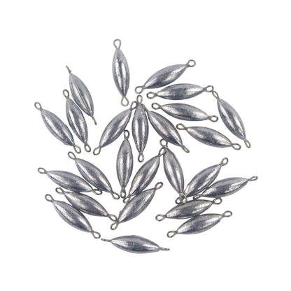 Swimerz 1oz Torpedo Trolling Sinker, Lead 25 Pack.
