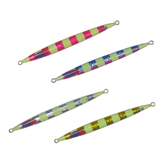 Finesse Lumo Fastdrop Jig, 150gm, Hot Pink, Qty 2.