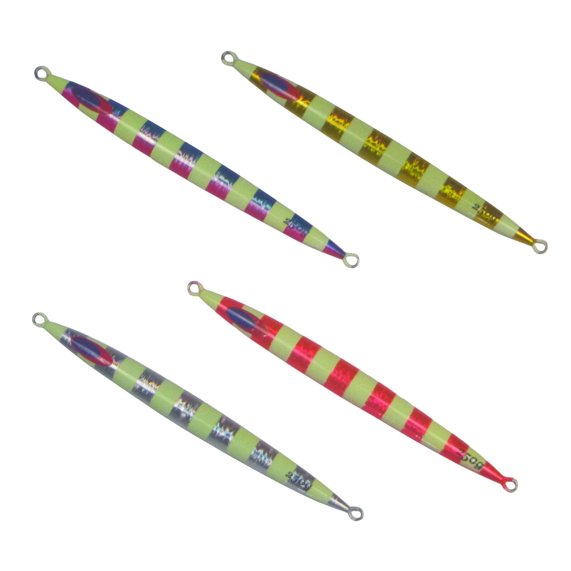 Finesse Lumo Fastdrop Jig, 250gm, Hot Pink, Qty 2.