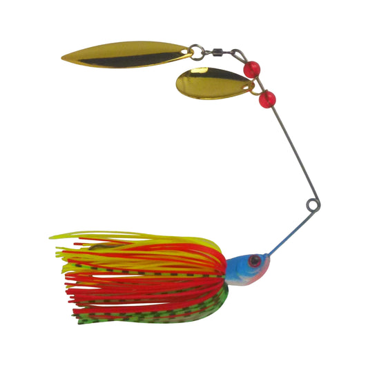 Dekoi 18gm LS20 Closed Eye Spinnerbait, Bright Flush, Qty 2.