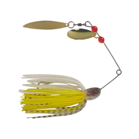 Dekoi 20gm LS22 Closed Eye Spinnerbait, Bumblebee, Qty 2.