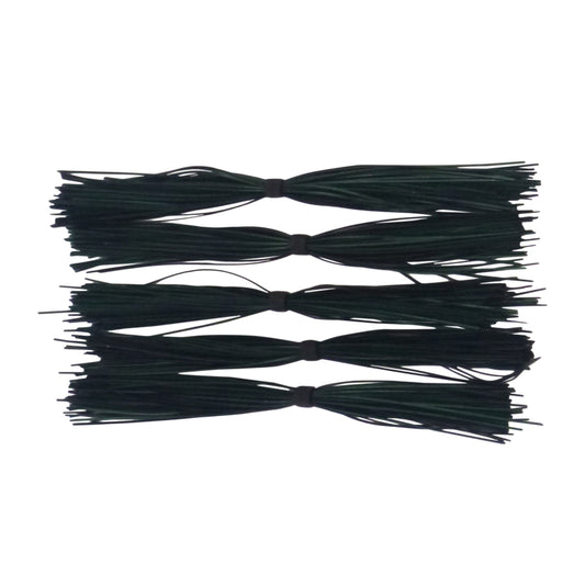 Dekoi Chatterbait Lure Skirts, Metallic Seaweed.