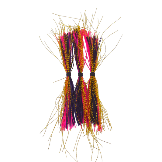 Dekoi Krystal Flash Lure Skirts, Pink N Purple.