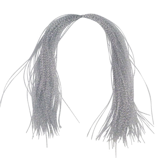 Artizan Krystal Flash Strands, Silver, 3 pack.