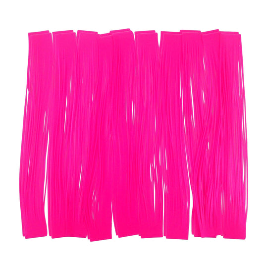 Artizan 22 strand silicon skirt, Metallic Pink, Pack of 20.