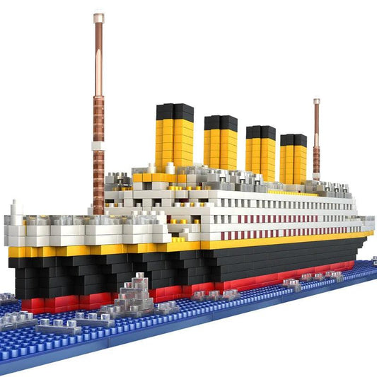 NNEOBA Titanic Ship Toy with LED Light.