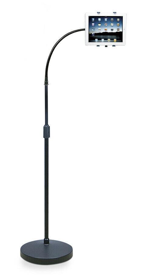 Aidata US-5115WF Universal iPad Tablet Gooseneck Floor Stand.