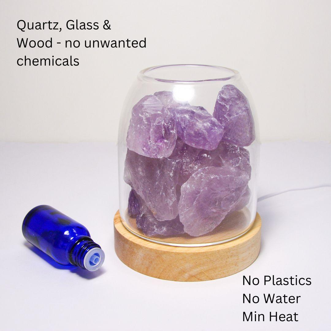 Aurora Crystal Diffuser - Amethyst.
