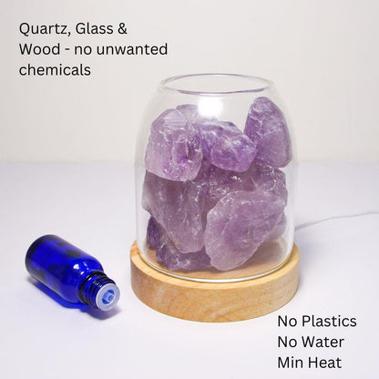 Aurora Crystal Diffuser - Amethyst.