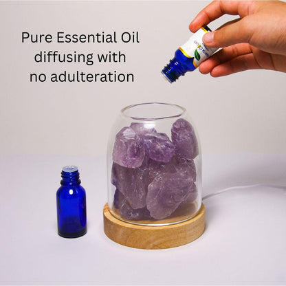 Aurora Crystal Diffuser - Amethyst.